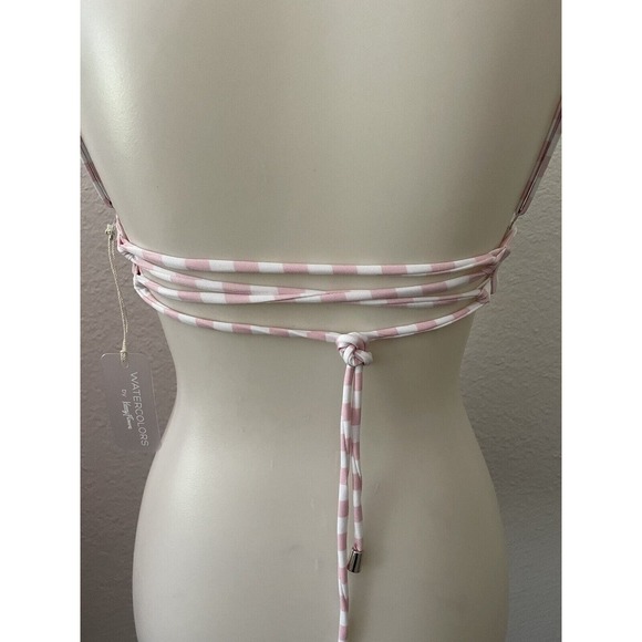 Kenny Flowers Swim Bikini Top Boca Striped Swimwear - Picture 5 of 7